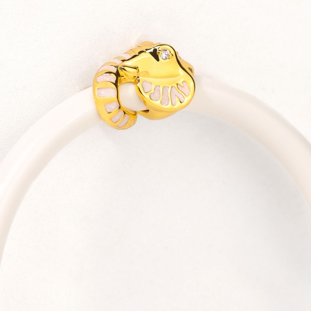 Fauna Elefante Brazalete para Todo Clima® (AWB®) - Marfil