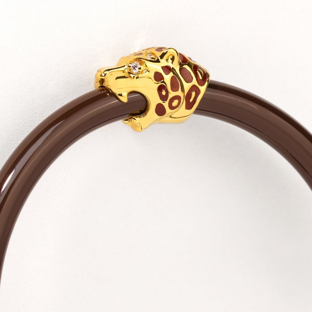 Fauna Panther Brazalete para Todo Clima® (AWB®) - Chocolate