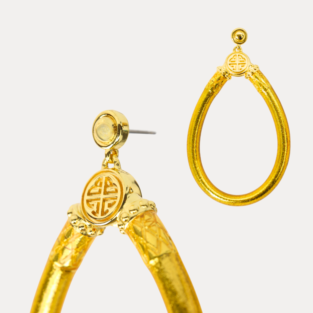 Gold All Weather Earrings | BuDhaGirl