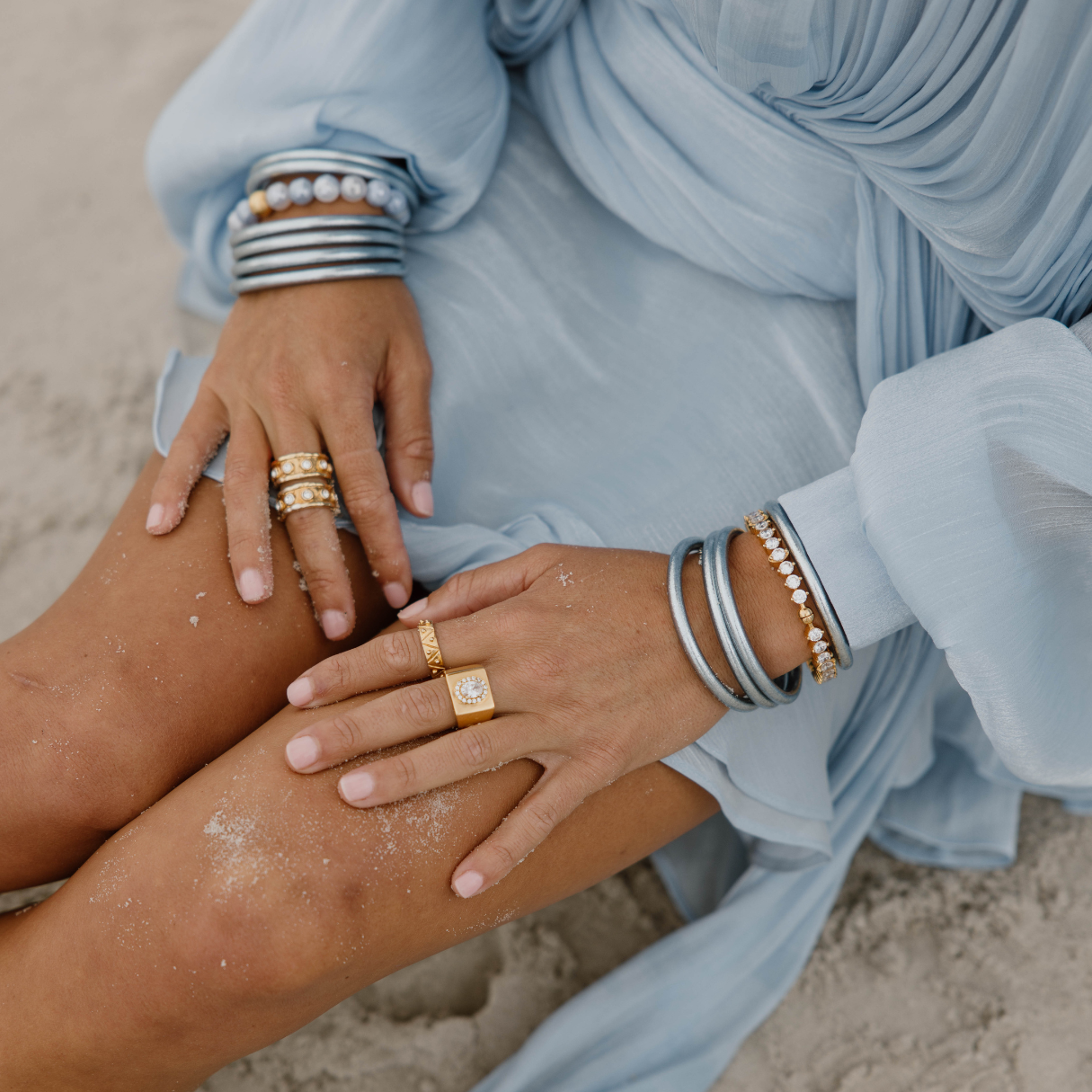 Celeste Pulseiras para Todo o Tempo® (AWB®) - Conjunto de 6