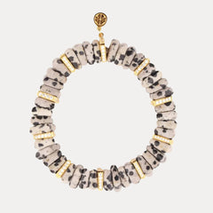 Tablet - Bracciale in diaspro dalmata